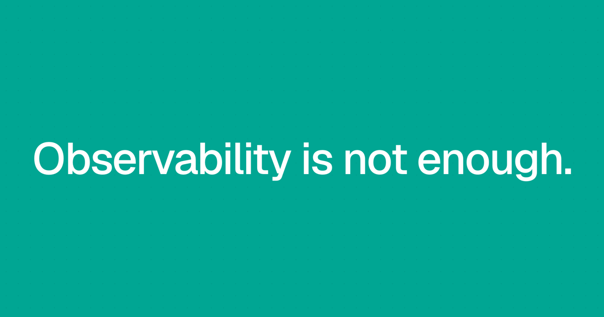 Why AI SRE Tools Are Getting It Wrong: A Mental Model for Production Reliability