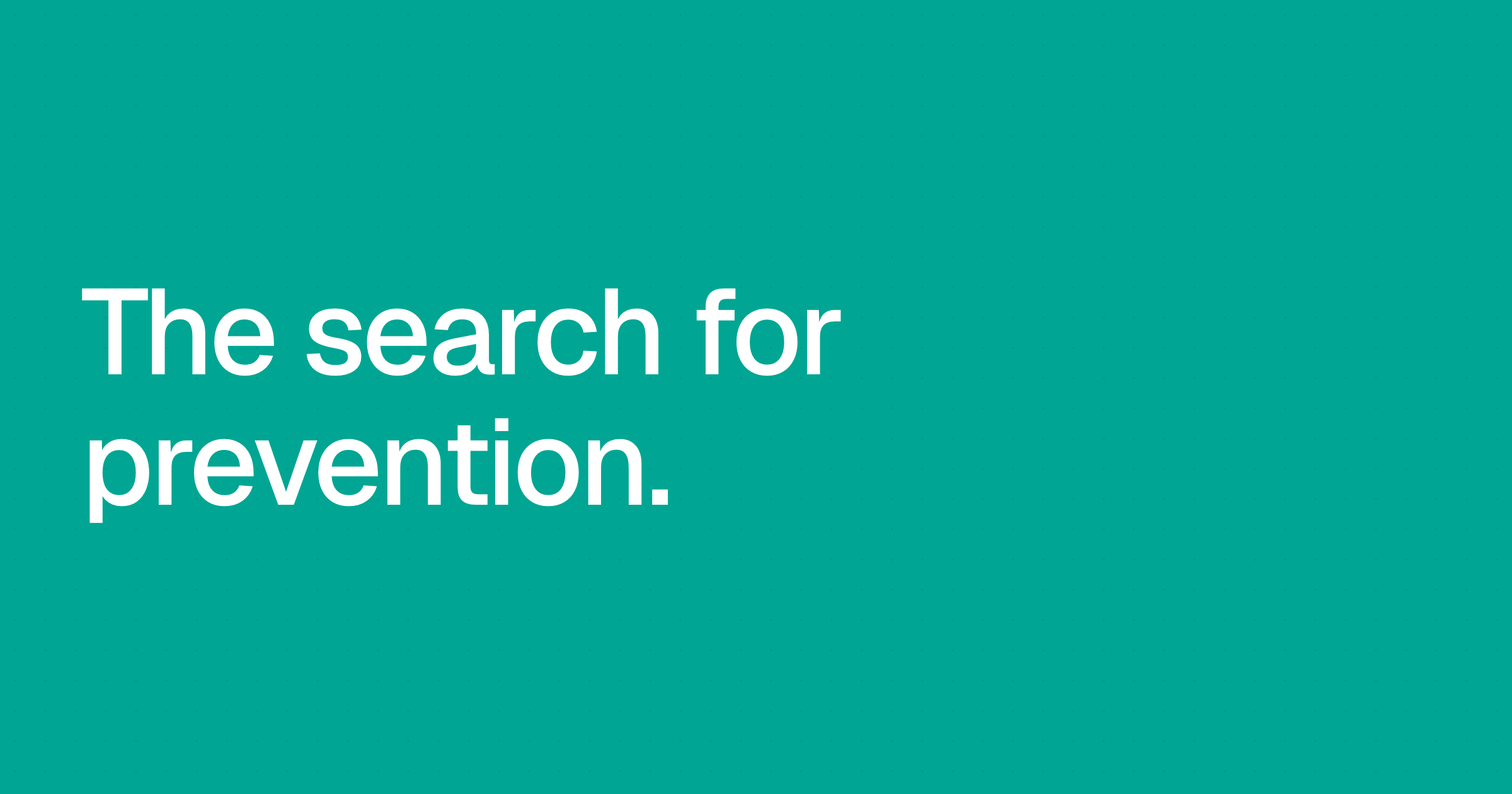 The Search for Prevention: Why Modern Systems Need a New Reliability Model