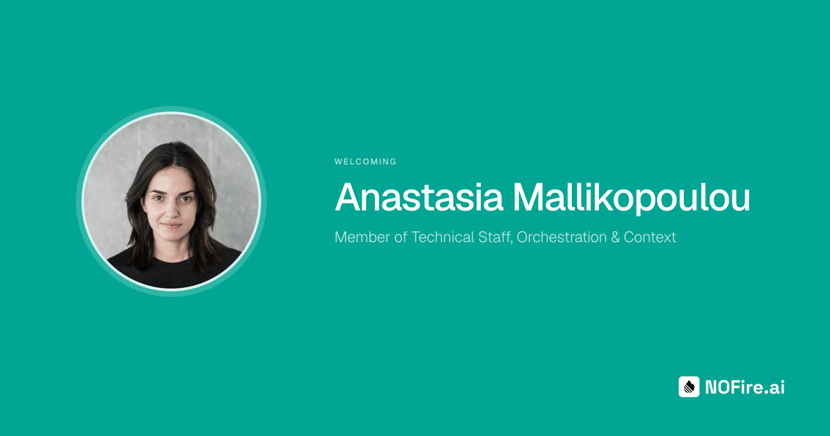 Welcoming Anastasia Mallikopoulou