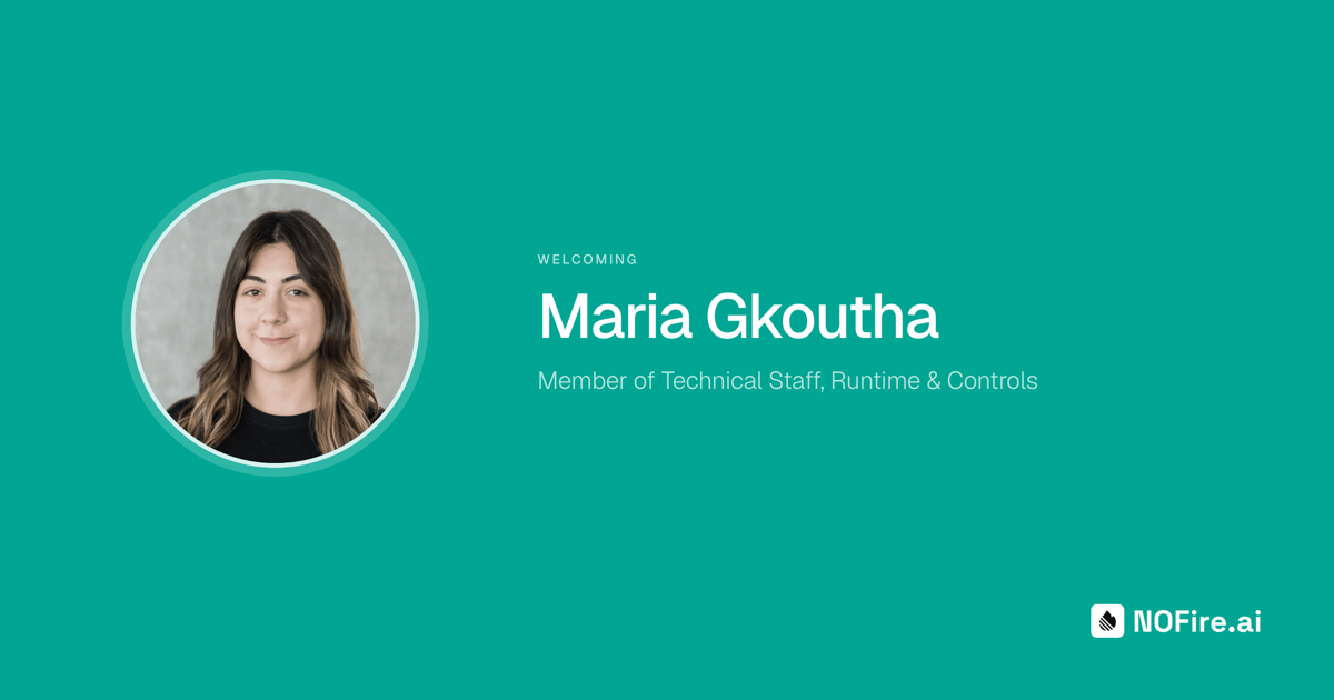 Welcoming Maria Gkoutha
