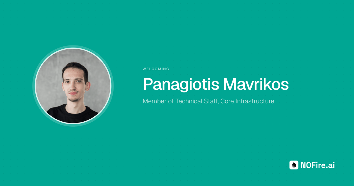 Welcoming Panagiotis Mavrikos